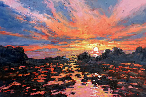 'West Anstruther From The Skellies', Colin Ross Jack