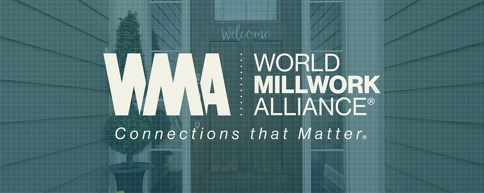 Millwork industry professionals collaborating online through WMA CommUnity, the World Millwork Alliance members-only networking and resource platform