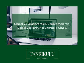 Ulusal Ve Uluslararası Düzenlemelerde Kişisel Verilerin Korunması