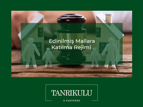 Edinilmiş Mallara Katılma Rejimi