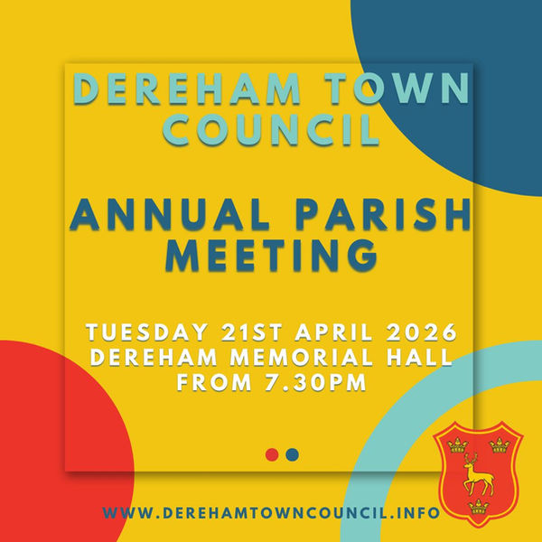 A poster advertising next Annual Parish Meeting