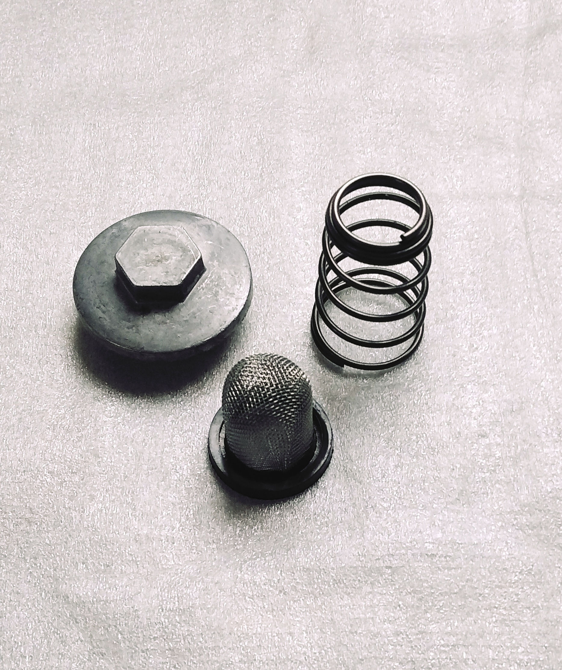 TAPON DRENADO CON RING JGO (3PZAS)  CS-125/D-125 / DS-150