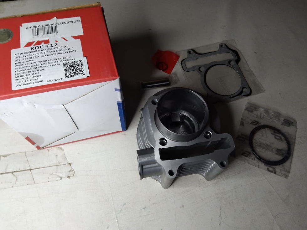 Miniatura: KIT DE CILINDRO PLATA GTS 175