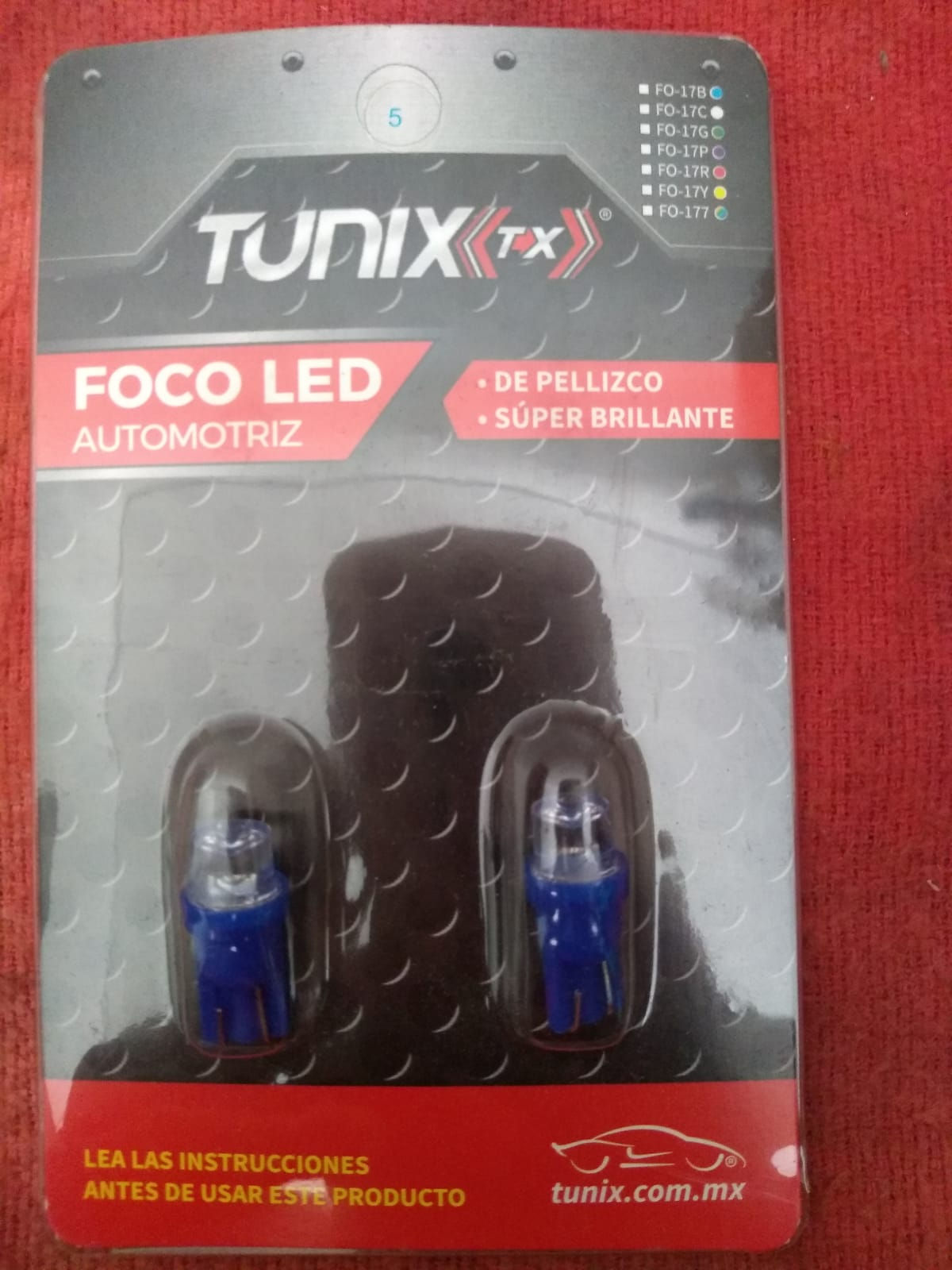 FOCO DIRECCIONAL AZUL