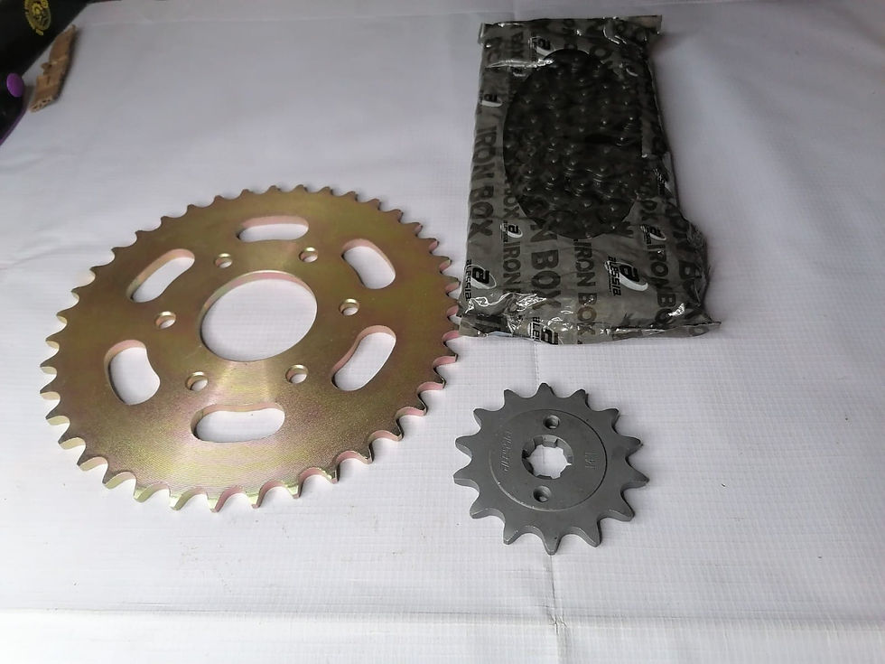 Miniatura: KIT DE SPROCKET IRON BOX CADENA REFORZADA 520H-116L SPROCKET 39T/14TPULSAR NS-20