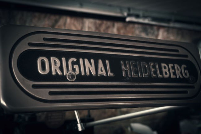Presse Heidelberg, letterpress