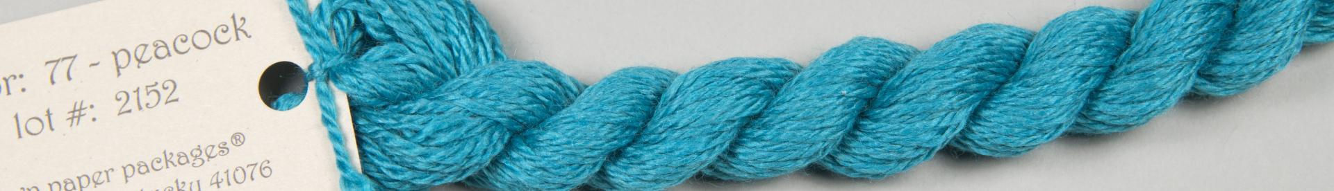 Silk & Ivory peacock #77