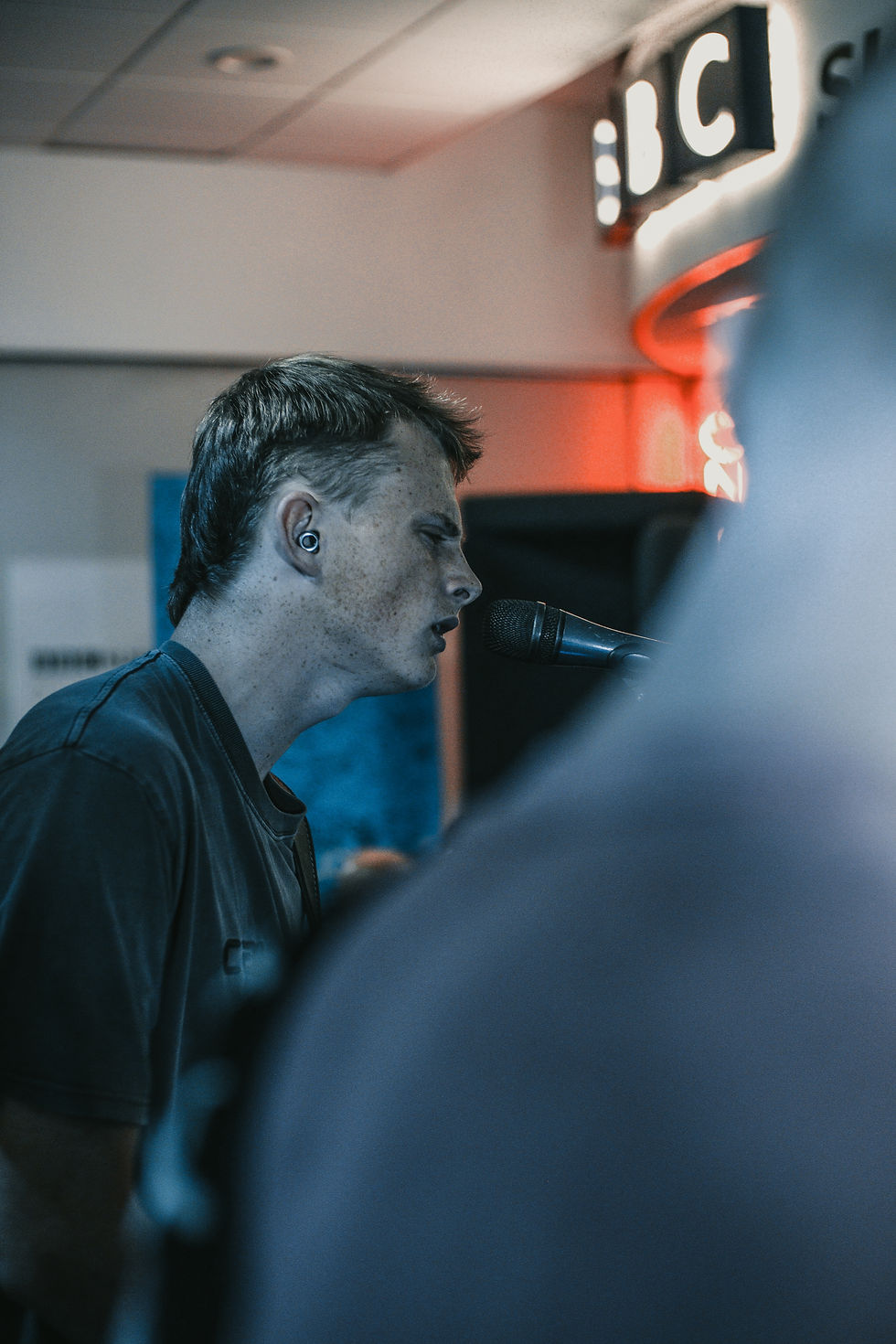 Lead Guitarist Amos Burton in the zone