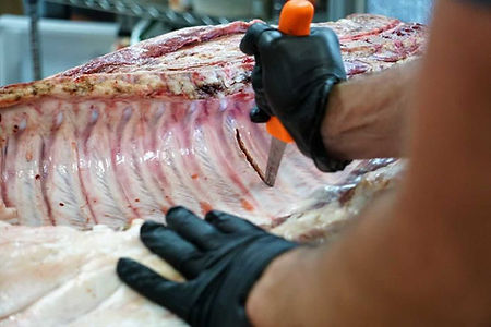 Cutting Pork