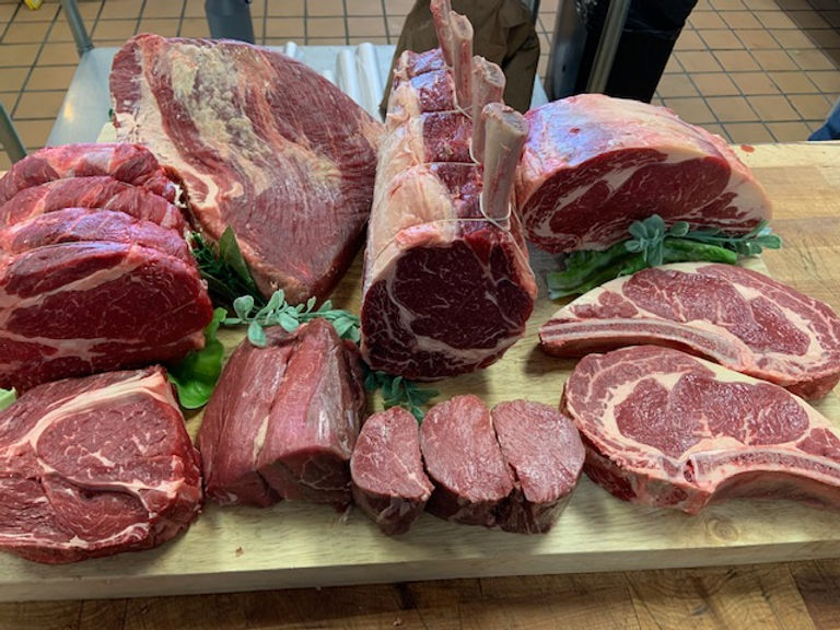 Tomahawks, Ribeyes, Brisket, Chuck, Tenderloin Filets