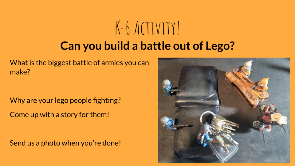 k-6 Kids Church Activity 8 Aug