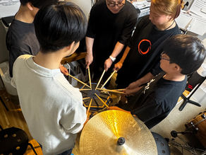 特別講師によるドラムクリニック🥁