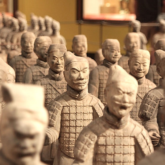 Chinese Warrior Statues
