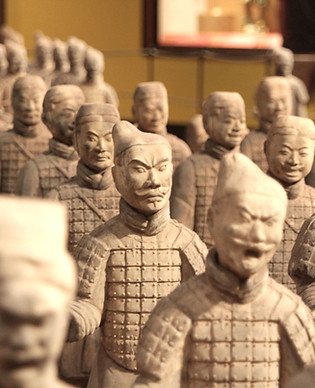 Chinese Warrior Statues