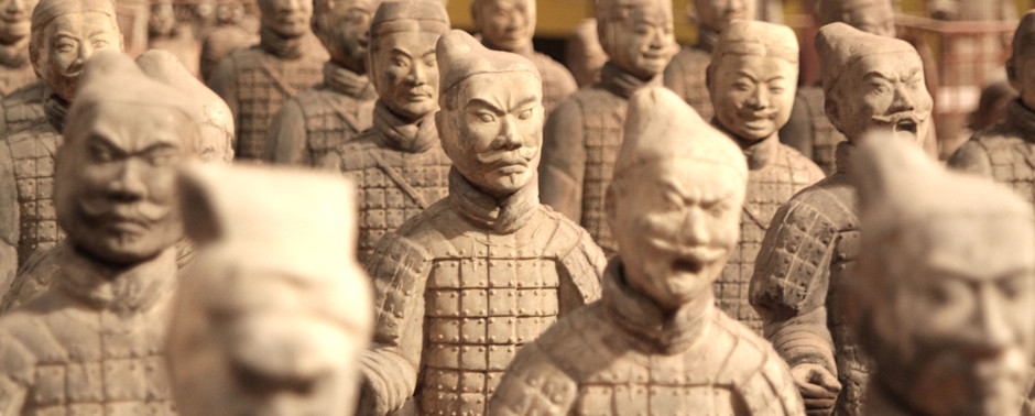 Chinese Warrior Statues