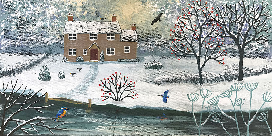 Winter at Kingfisher Cottage