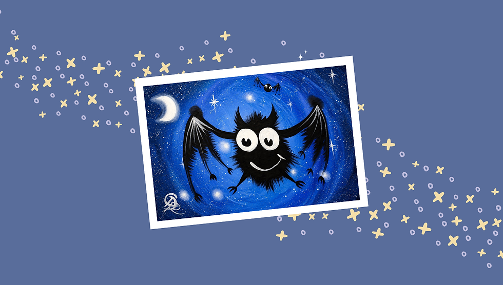 The National Waterfront Museum Family Paint Along - Bat