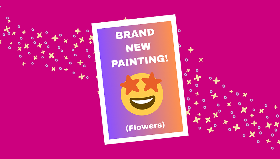 Founders & Co Grown Up Paint Along - BRAND NEW (flower)
