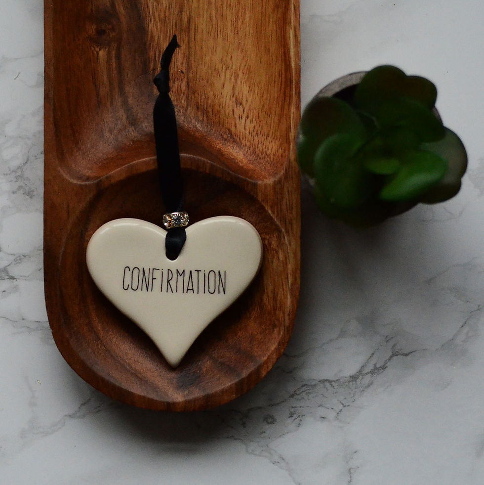 Thumbnail: Religious Ceramic Hearts