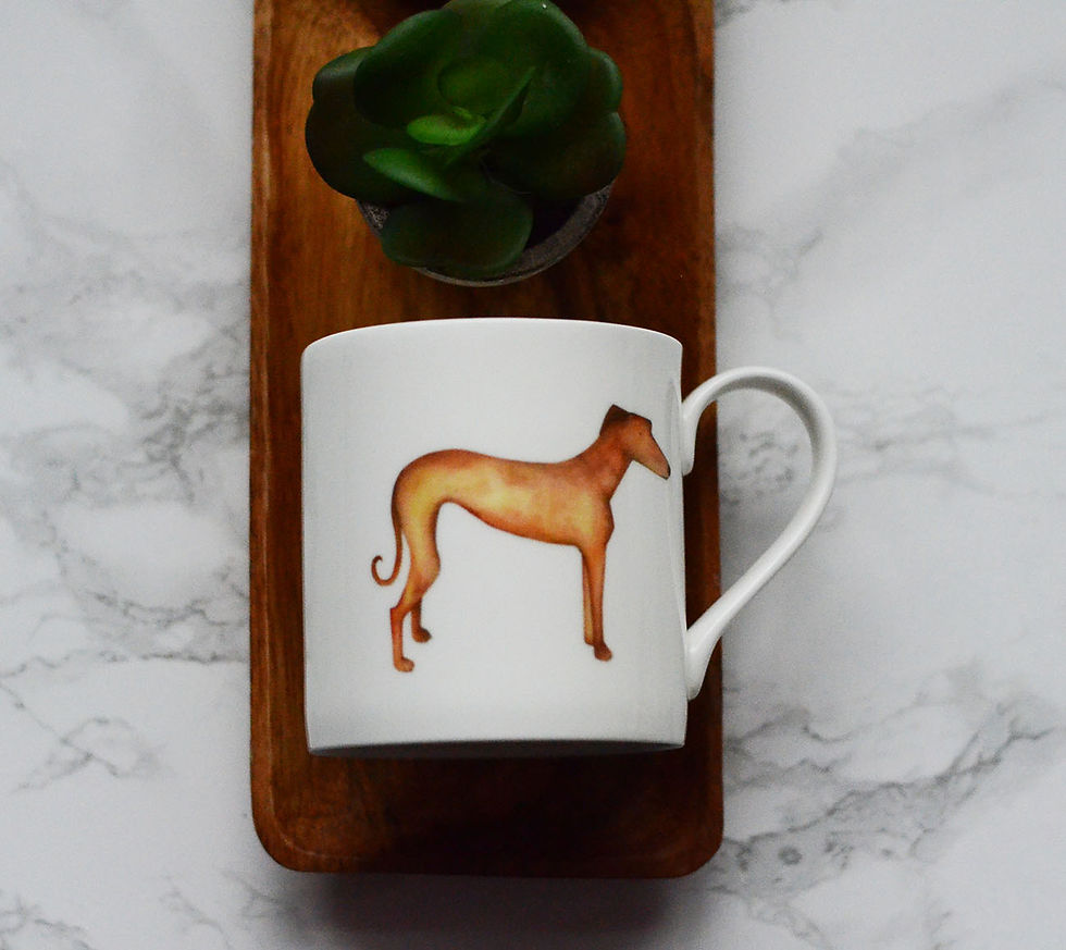 Thumbnail: Greyhound Fine Bone China Mug