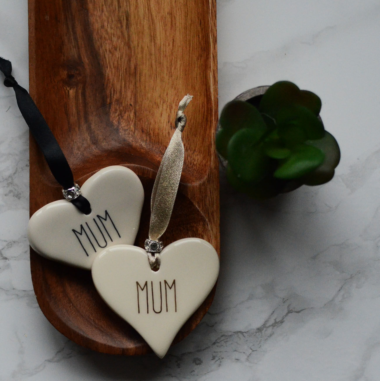 Mum / Mummy Ceramic Heart