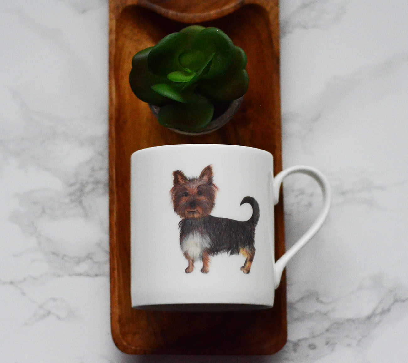 Yorkshire Terrier Fine Bone China Mug