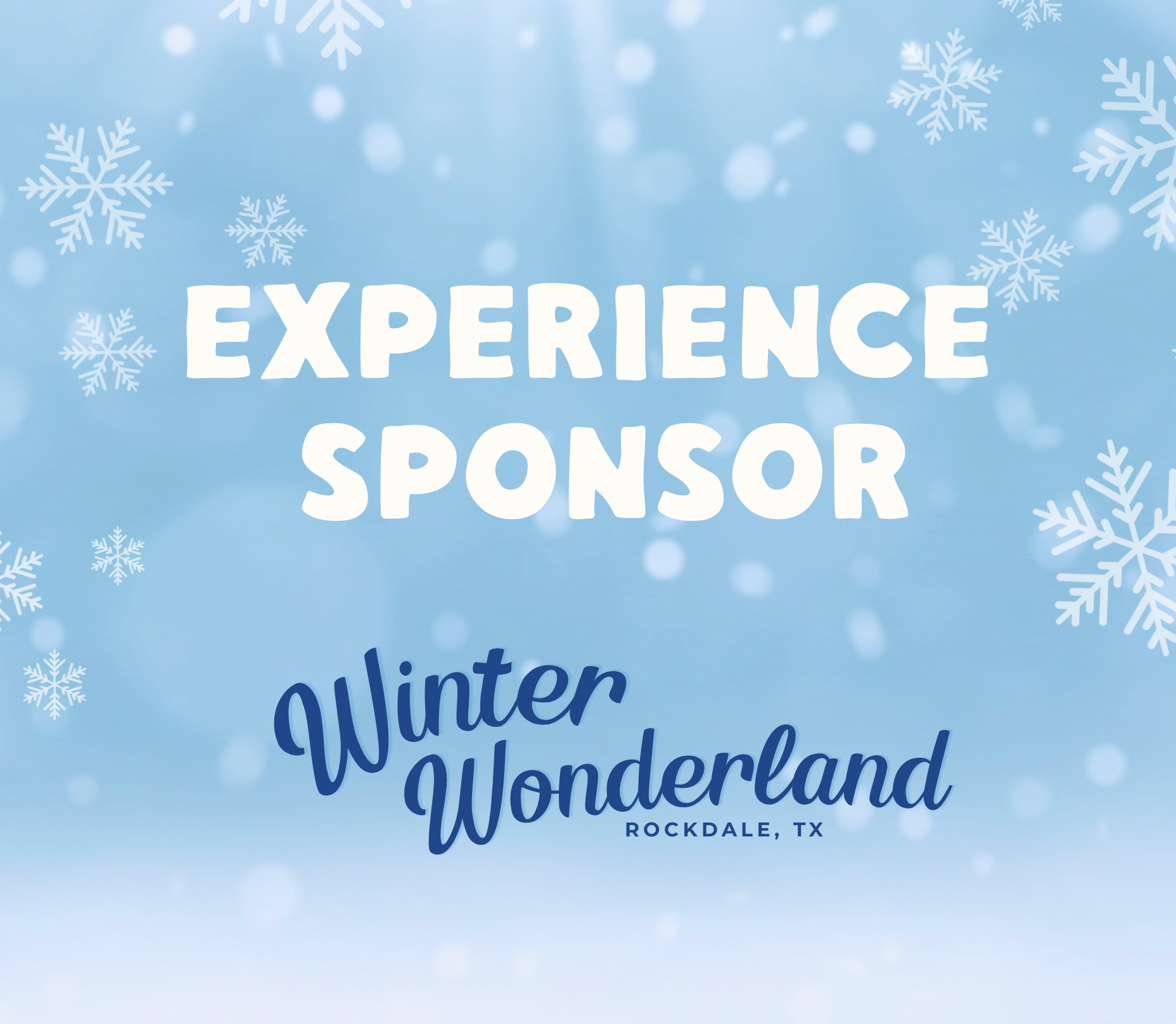 Experience Sponsor