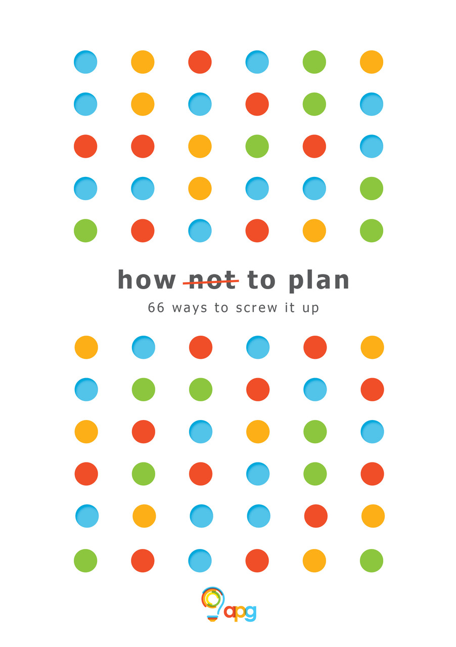 How Not to Plan