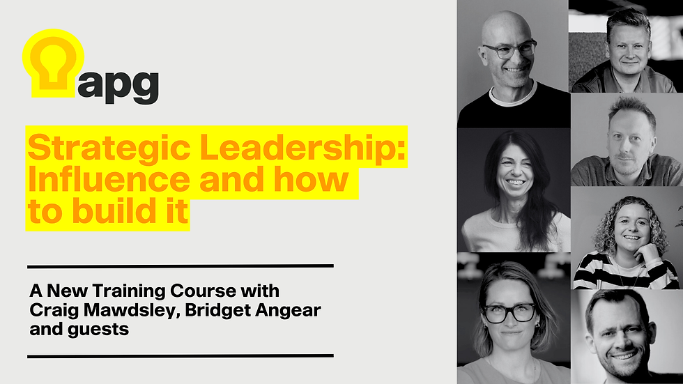 Strategic influence and how we can get it back
