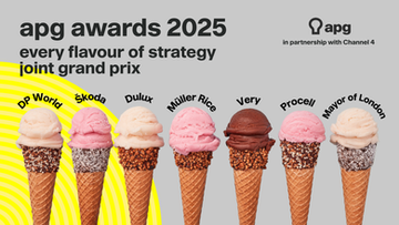 The APG Creative Strategy Awards 2025 winners are announced