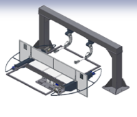 TABLE H WITH GANTRY