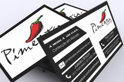 Cartão de Visita Pimenta Morena