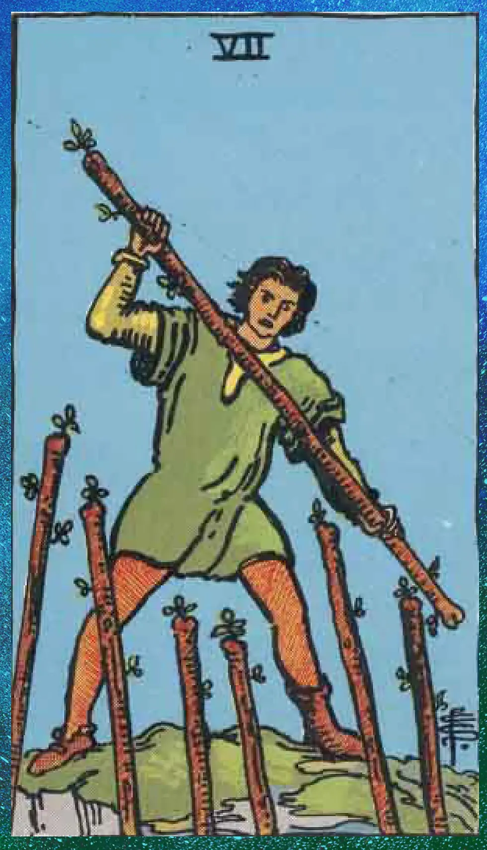 Seven of Wands