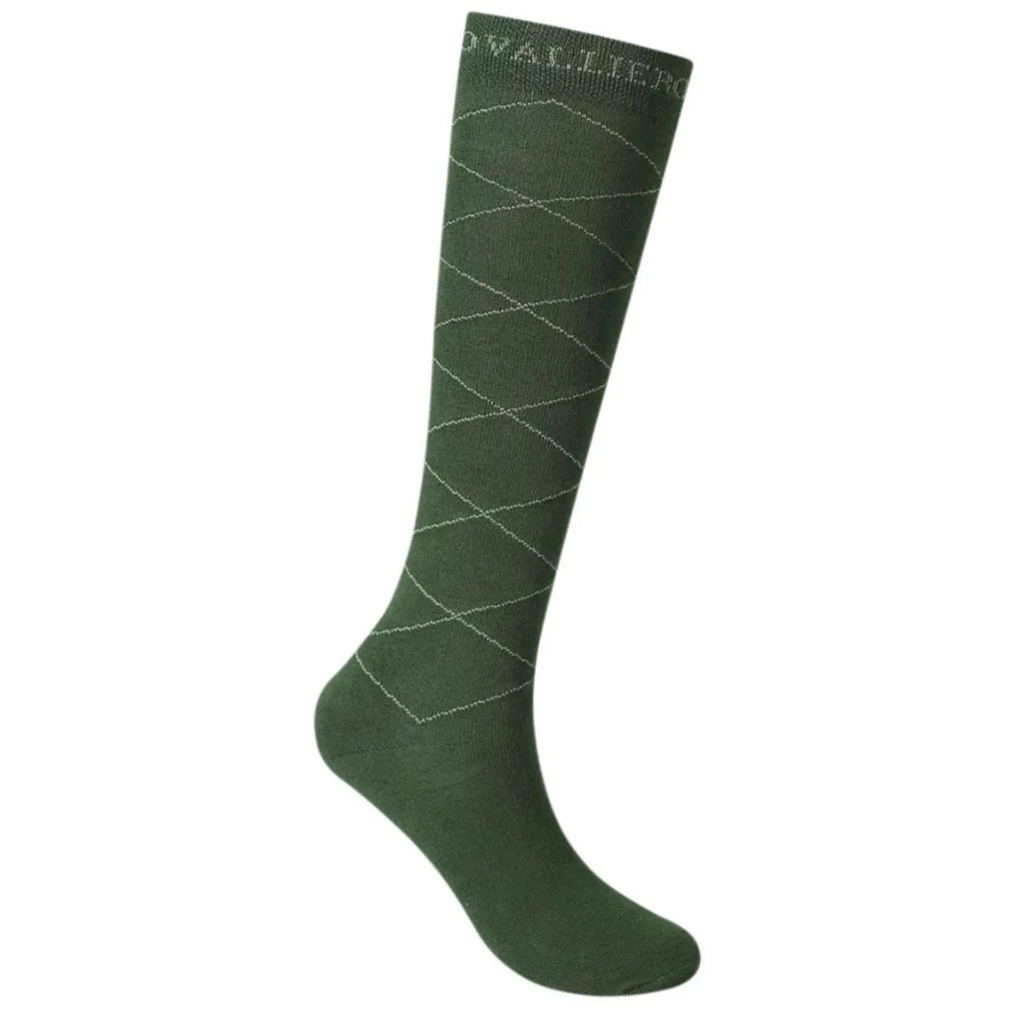 Covalliero Classic Riding Socks - Green - UK 3-5