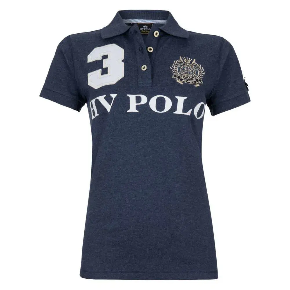 HV Polo - Polo shirt -Denim Melange - Small