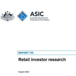 Almost half of investors surveyed (a year ago) hold cryptocurrency: ASIC