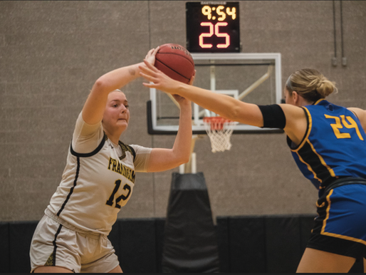 Women’s basketball secure playoff bye with win over Lancers