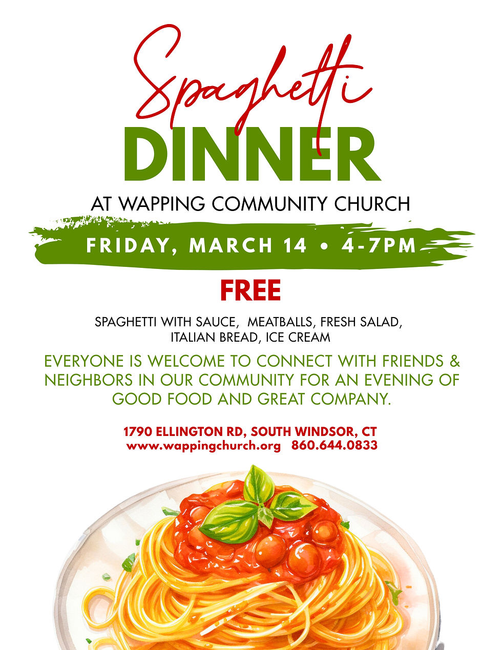 Spaghetti Dinner