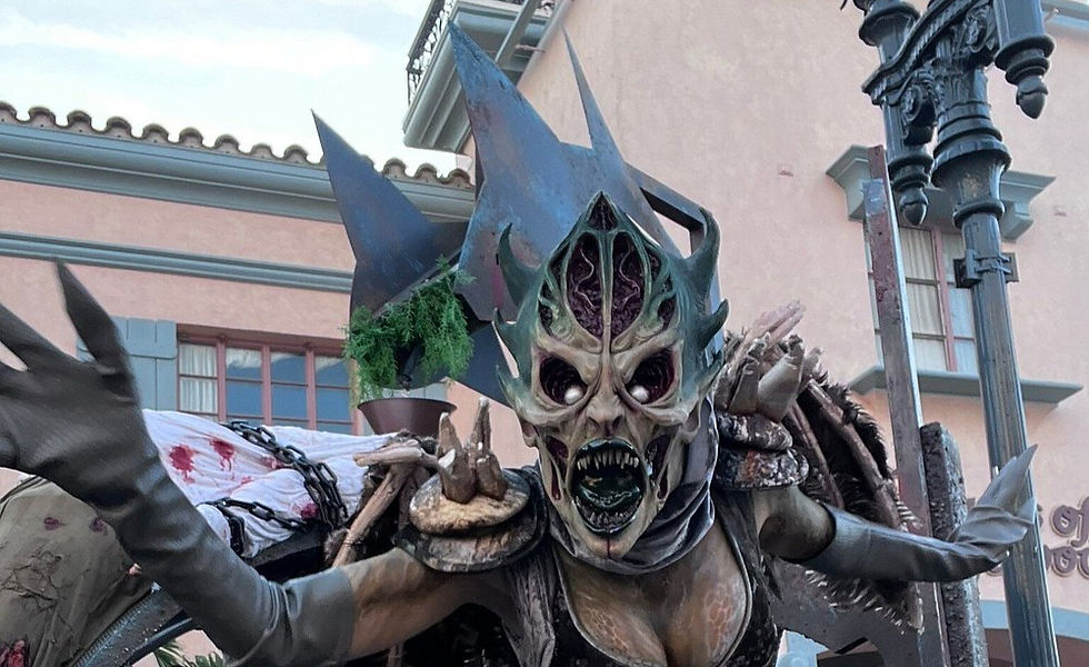 Criatura en Halloween Horror Nights de Universal Orlando Resort