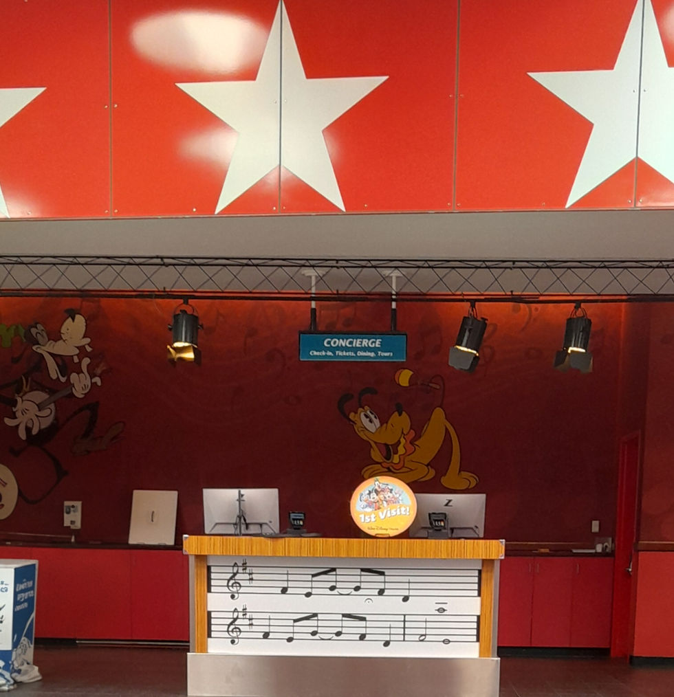Front Desk en Disney's All-Star Music Resort