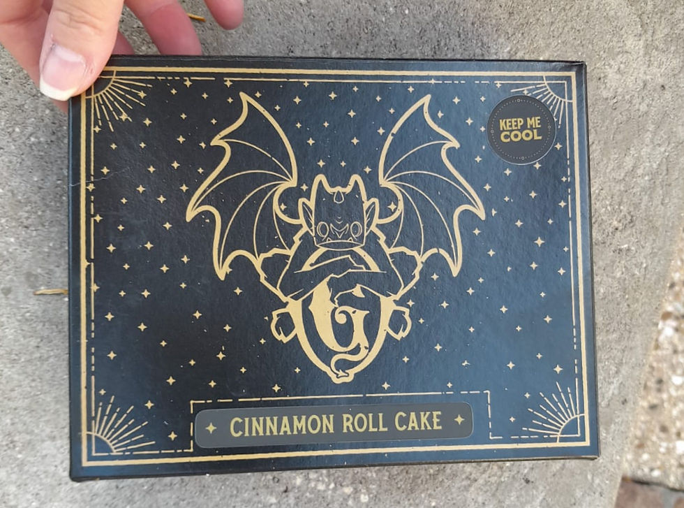 Caja de pastel de Gideon's Bakehouse