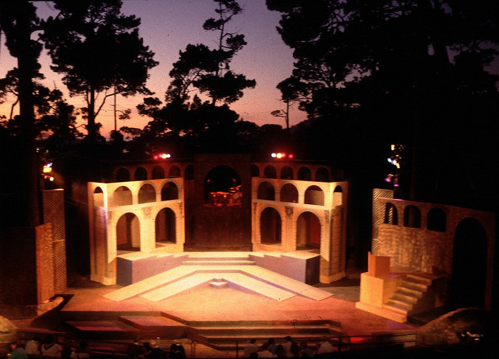 Recinto de Forest Theater en Carmel