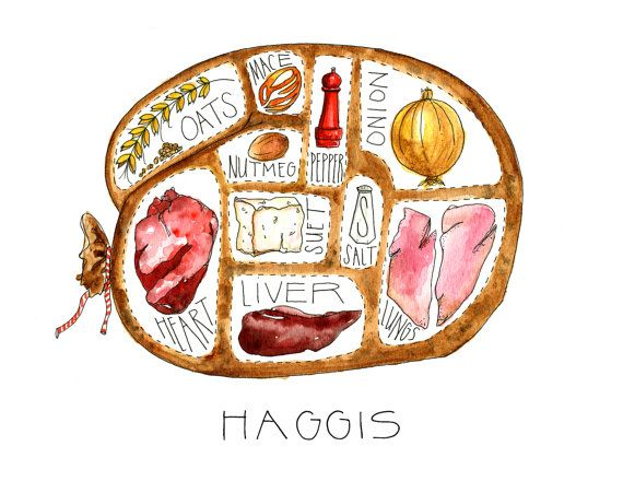 Ilustración de Haggis by Alyson Thomas