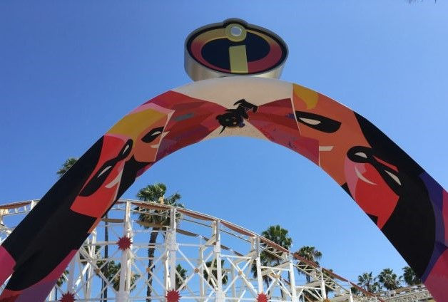 Montaña Rusa de Los Increíbles en Disney California Adventure Park