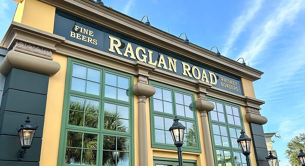 Fachada de Raglan Road en Disney Springs