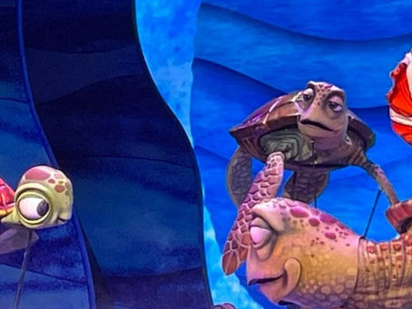 Marionetas de Buscando a Nemo en Disney's Animal Kingdom