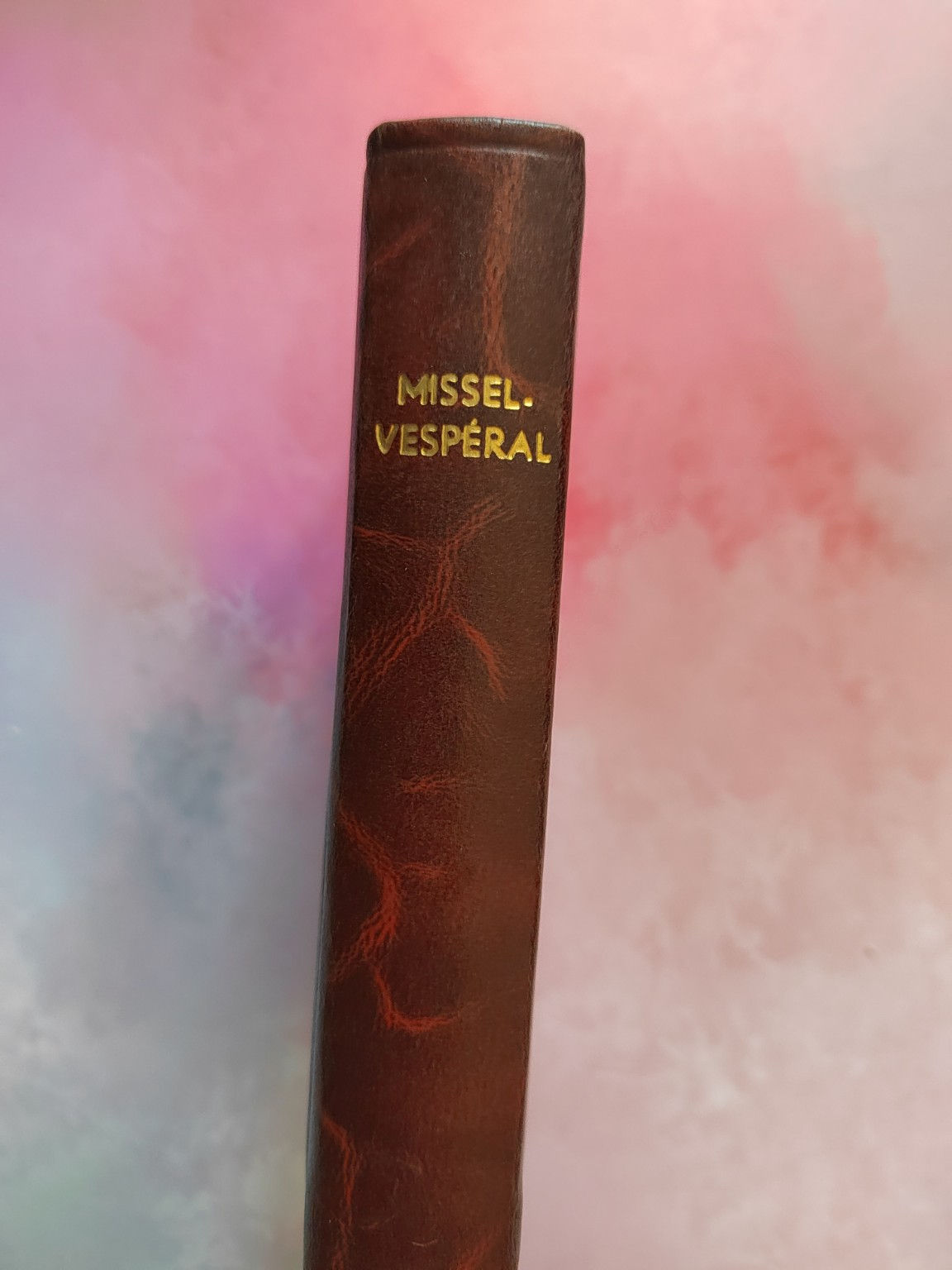 Missel Vespéral avec étui – Abbé E. Bourgeau – Éditions Brepols