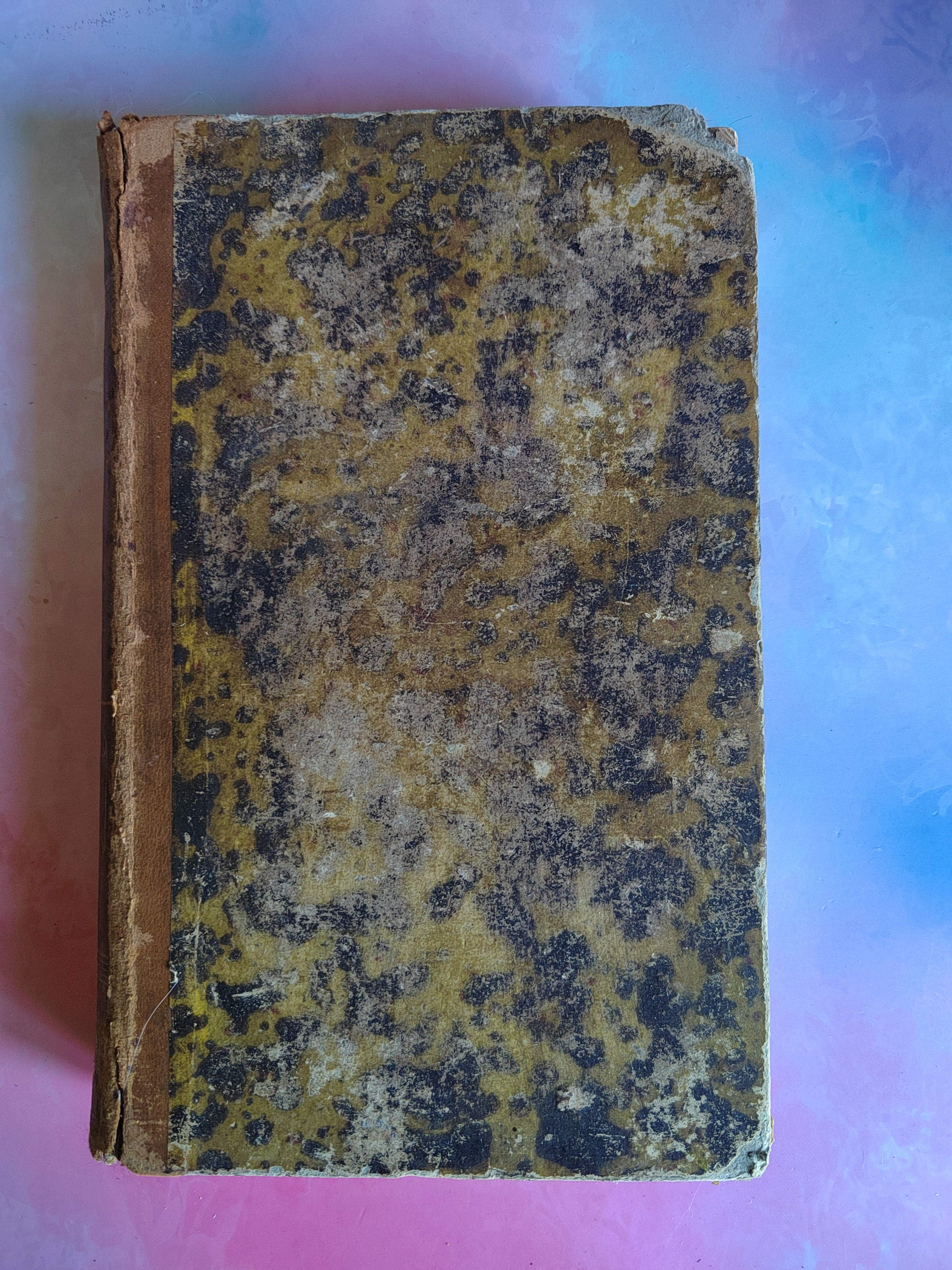 Légendes infernales livre ancien 1861 illustré reliure cuir XIXe siècle