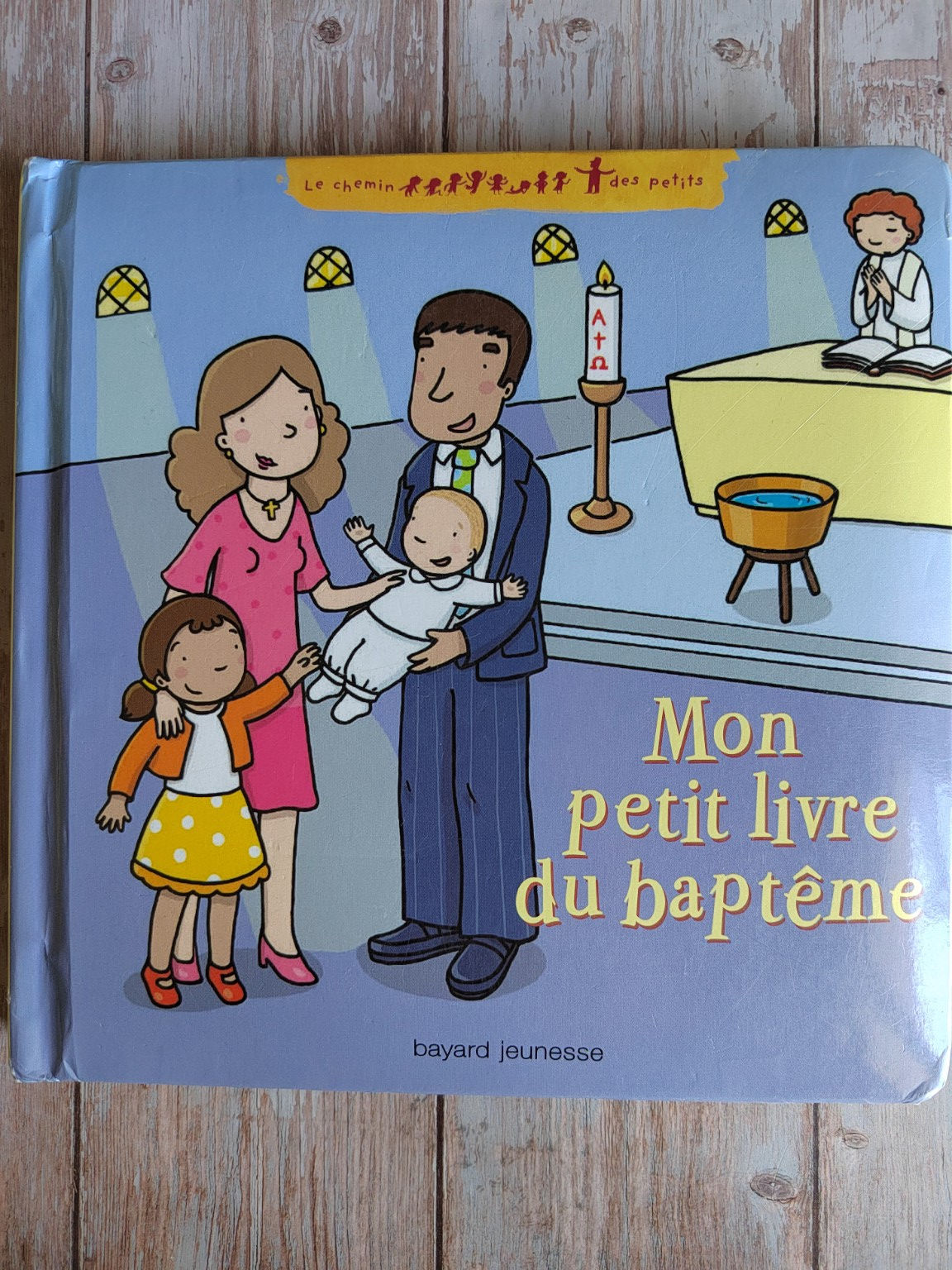 Mon petit livre du baptême – Bayard Jeunesse | Livre enfant chrétien illustré