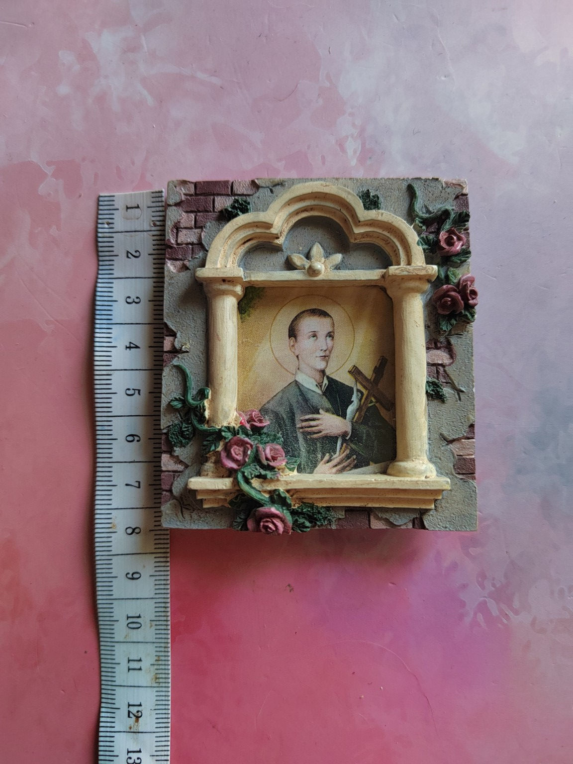 Plaque religieuse Saint Louis de Gonzague – Décoration murale